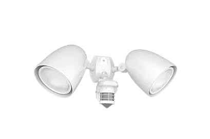 RAB STL360HBW/L Security Lights with Sensor and PAR38 Bulbs Included for Outdoor Use (Motion Detection, White)
RAB STL