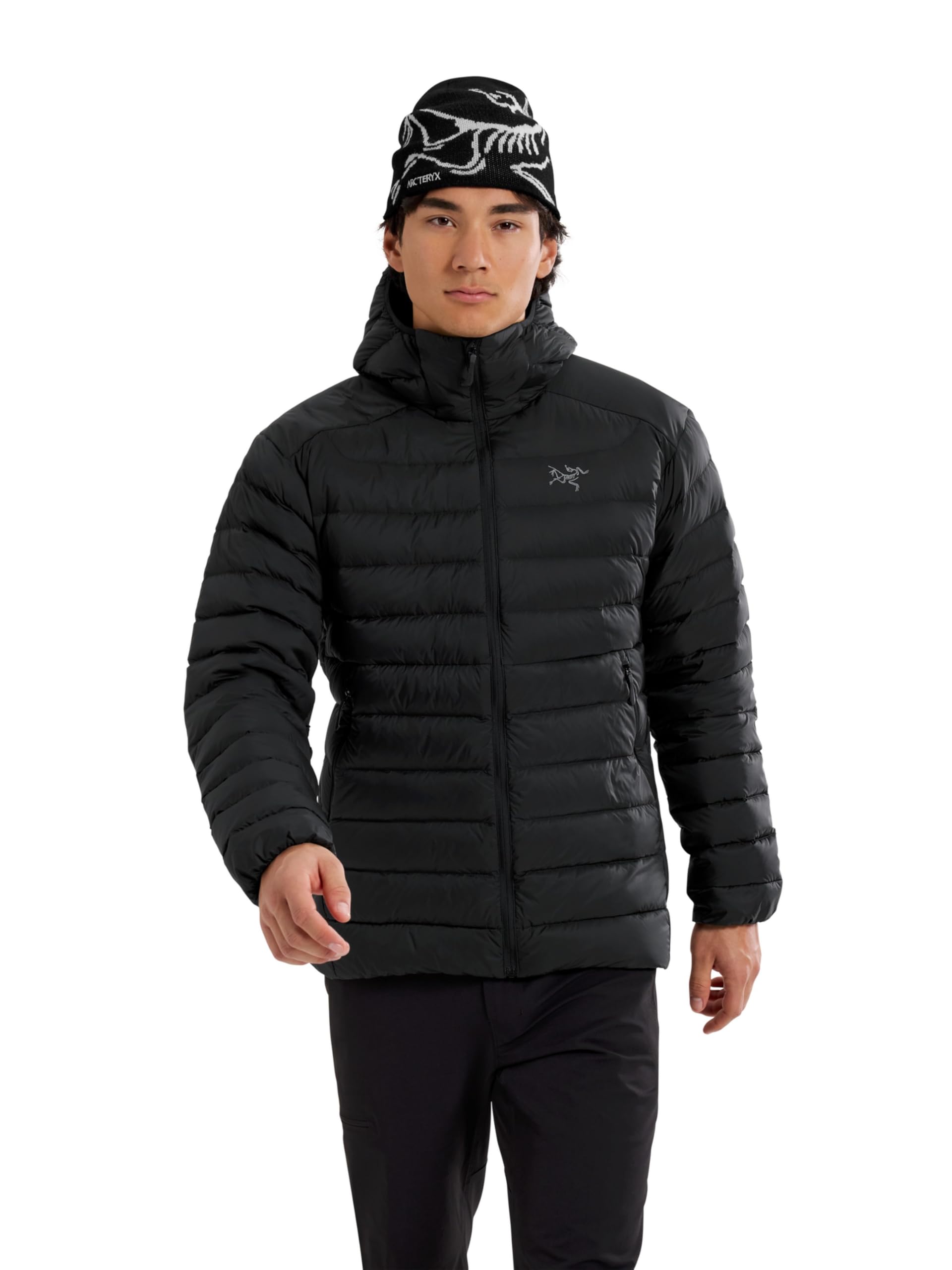 Arc'teryx Cerium Hoody Men's Down Jacket | Packable Insulated Winter Jacket for Men | Black Large