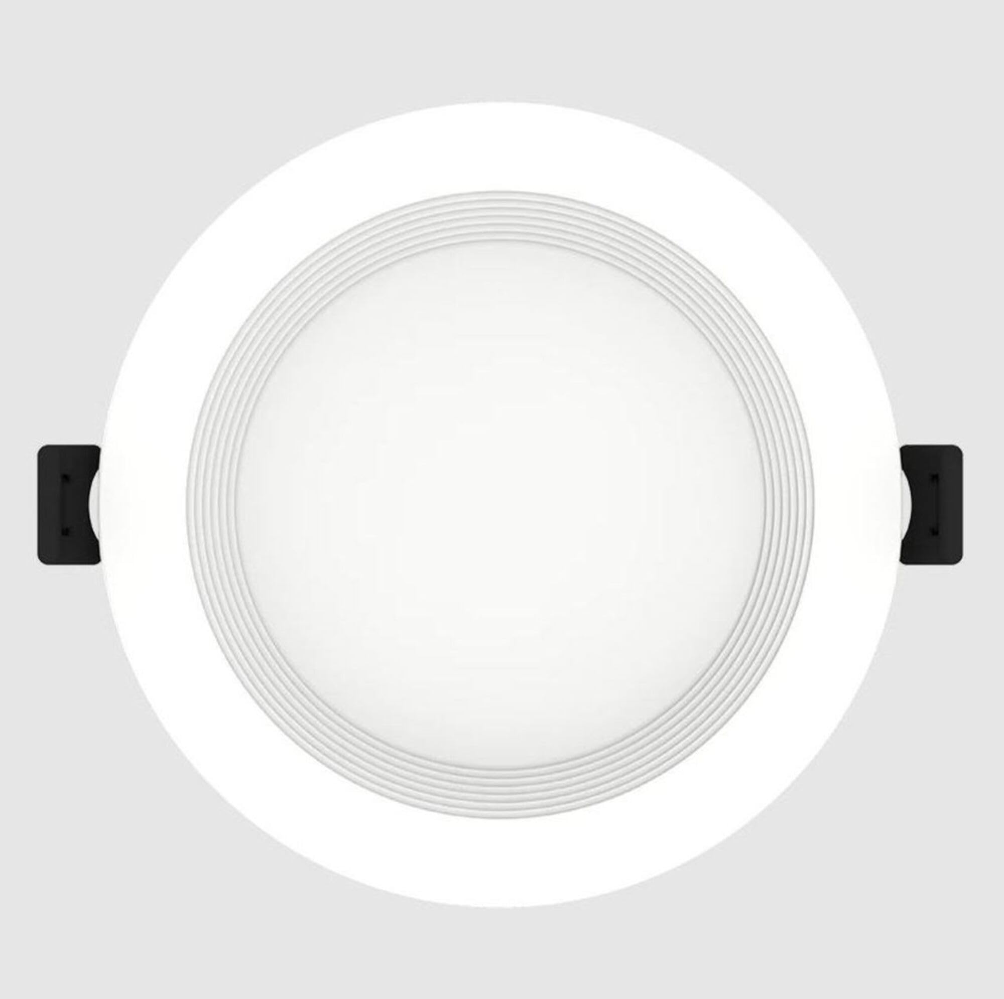 RAB WFRL4R99FA120WB Edge-Lit Wafer CCT Field Adjustable 2700/3000/3500/4000/5000K All-in-One No Housing Required Baffle